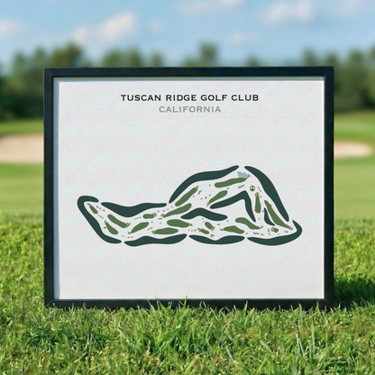 Tuscan Ridge Golf Club, California - Printed Golf Courses