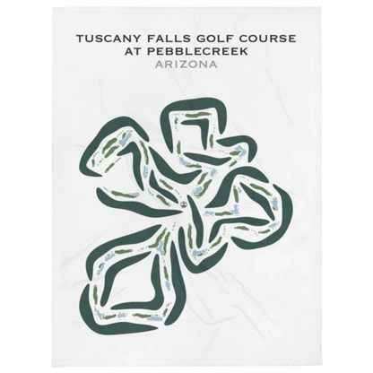 Tuscany Falls Golf Course at PebbleCreek, Arizona - Printed Golf Courses
