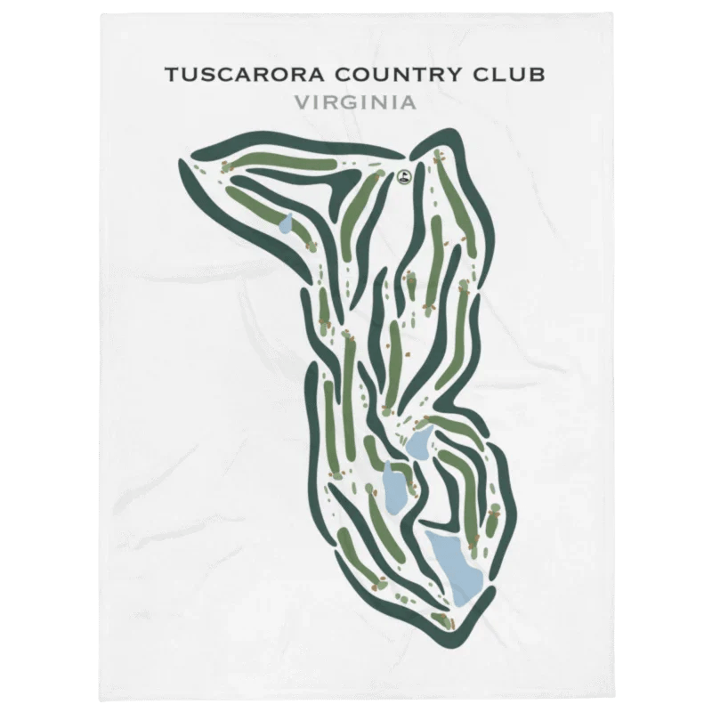 Tuscarora Country Club, Virginia - Printed Golf Courses