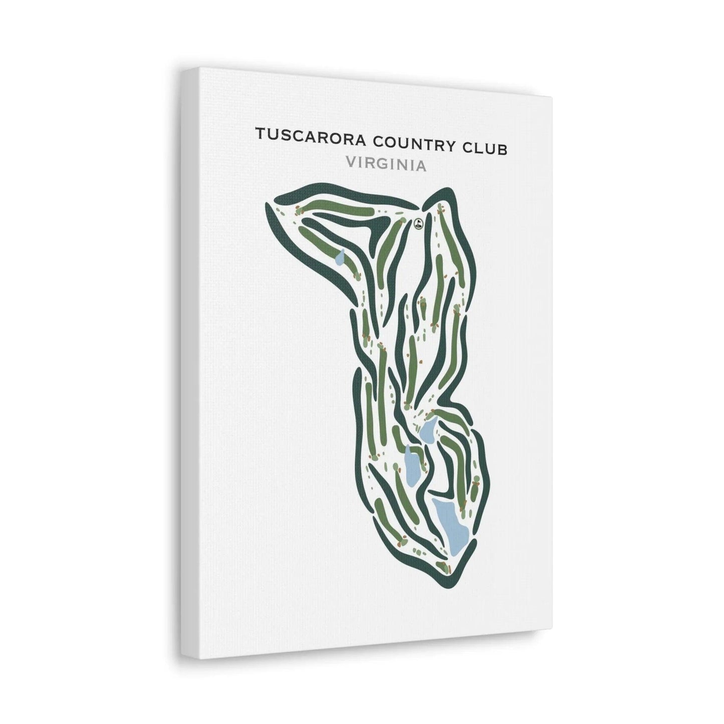 Tuscarora Country Club, Virginia - Printed Golf Courses