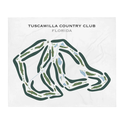 Tuscawilla Country Club, Florida - Printed Golf Courses