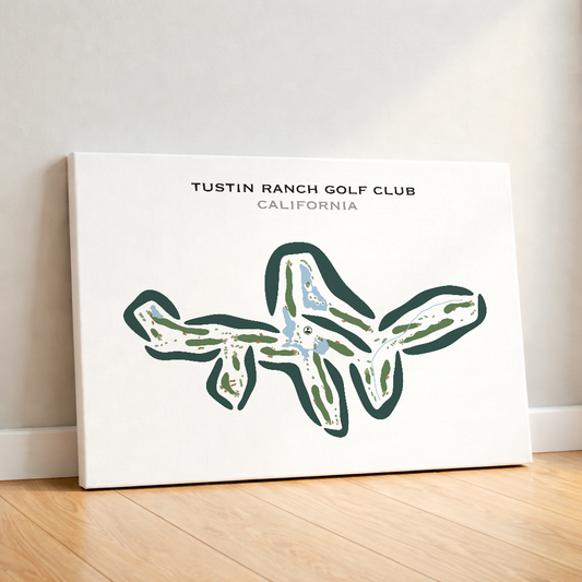 Tustin Ranch Golf Club, California - Printed Golf Courses