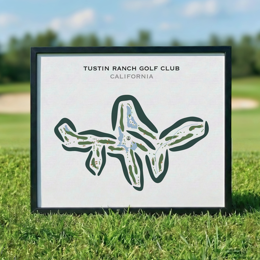 Tustin Ranch Golf Club, California - Printed Golf Courses