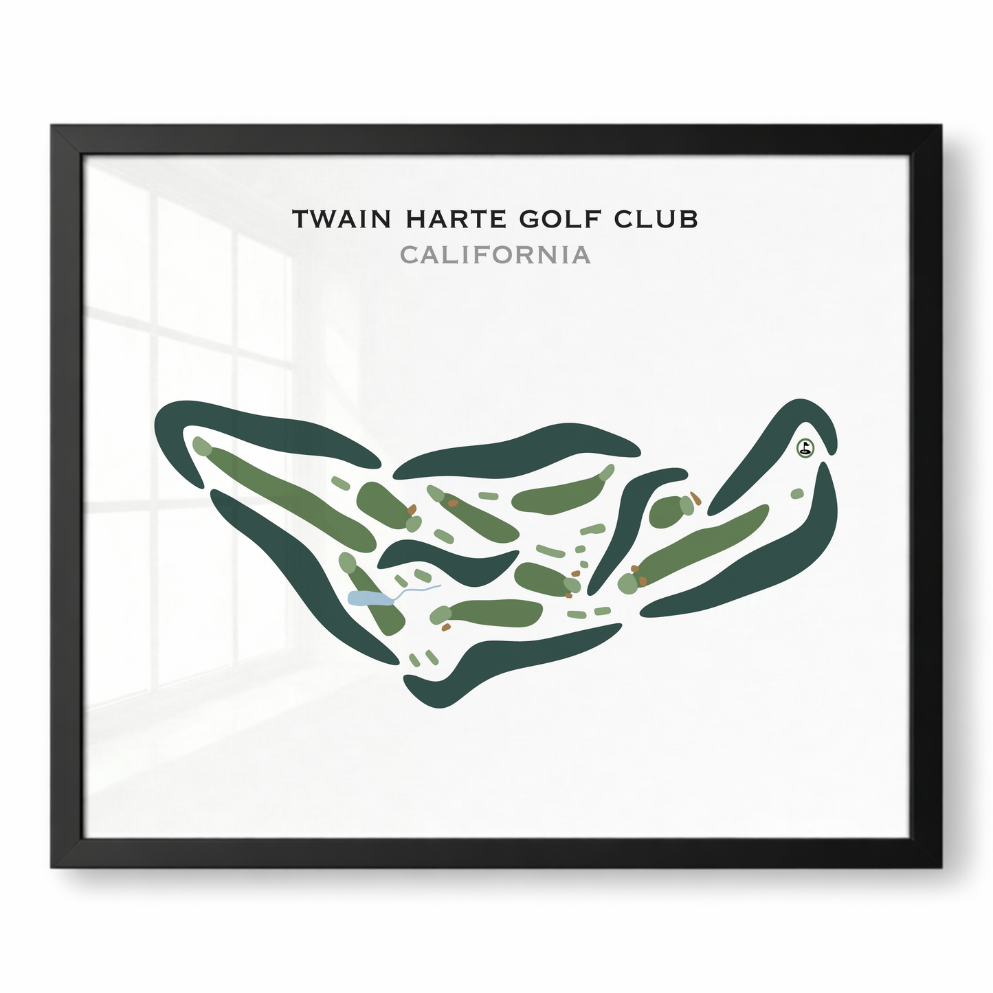 Twain Harte Golf Club, California - Printed Golf Courses