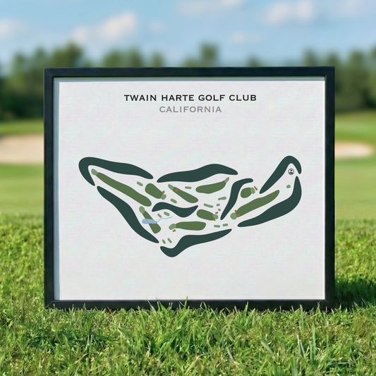 Twain Harte Golf Club, California - Printed Golf Courses