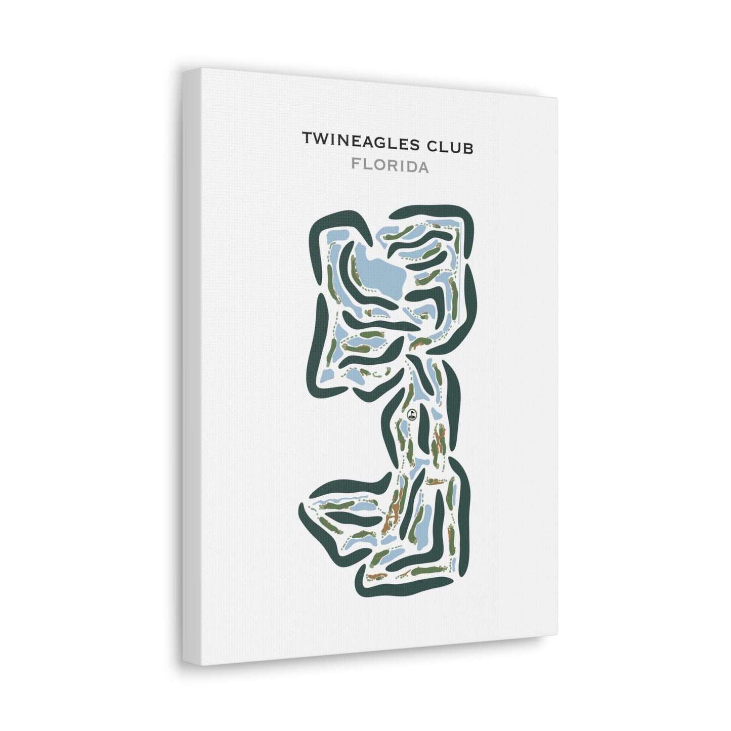 TwinEagles Club, Florida - Printed Golf Course