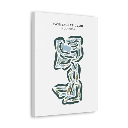 TwinEagles Club, Florida - Printed Golf Course