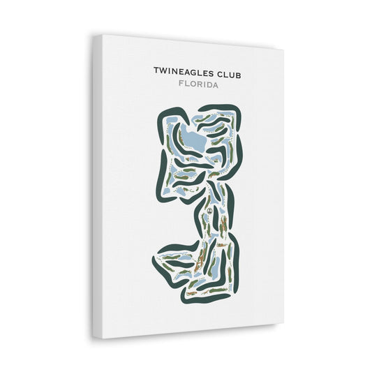 TwinEagles Club, Florida - Printed Golf Course
