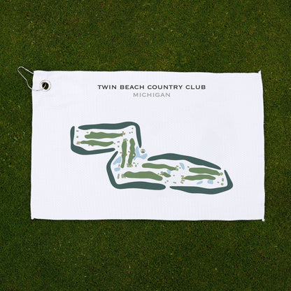 Twin Beach Country Club, Michigan - Printed Golf Courses