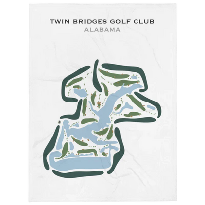 Twin Bridges Golf Club, Alabama - Printed Golf Courses