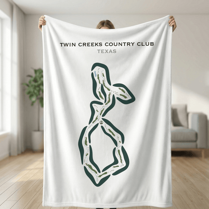 Twin Creeks Country Club, Texas - Printed Golf Course