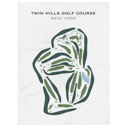 Twin Hills Golf Course, New York - Printed Golf Courses