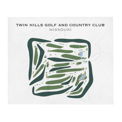 Twin Hills Golf & Country Club, Missouri - Printed Golf Courses