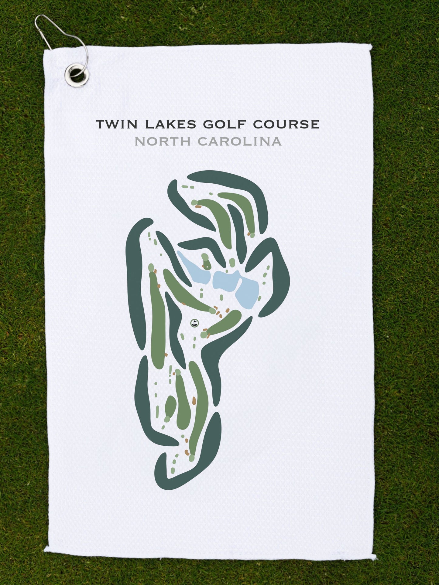 Twin Lakes Golf Course, North Carolina - Printed Golf Courses
