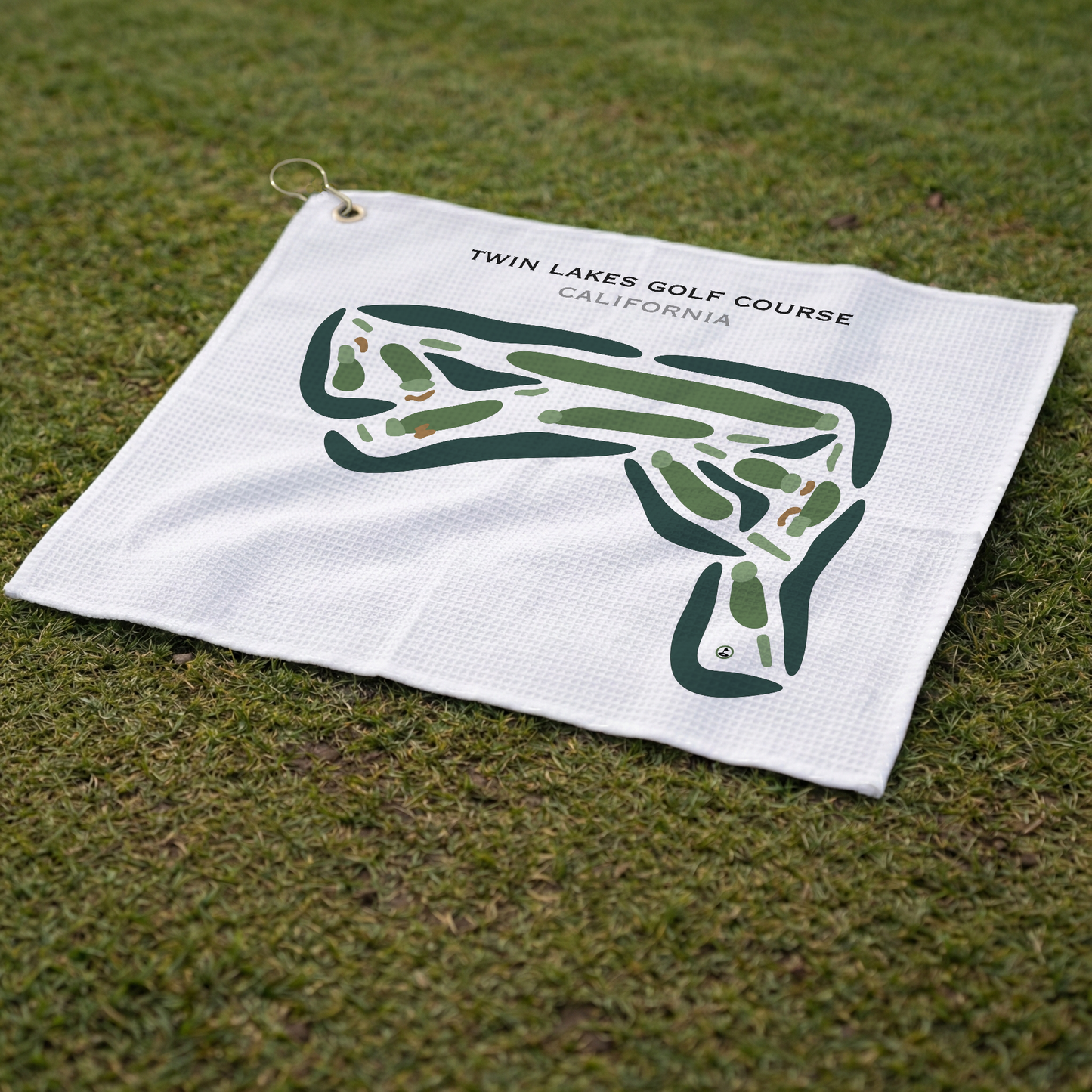 Twin Lakes Golf Course, California - Printed Golf Courses