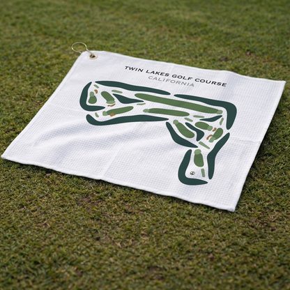 Twin Lakes Golf Course, California - Printed Golf Courses
