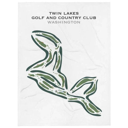 Twin Lakes Golf & Country Club, Washington - Printed Golf Courses