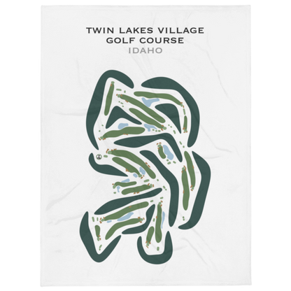 Twin Lakes Village Golf Course, Idaho - Printed Golf Courses