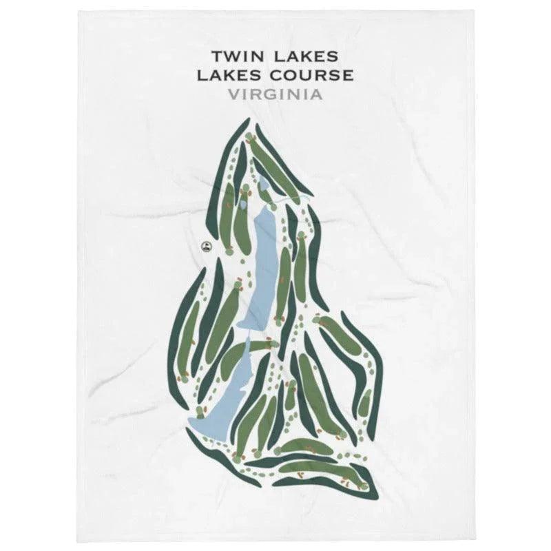 Twin Lakes Lakes Course, VA - Printed Golf Courses
