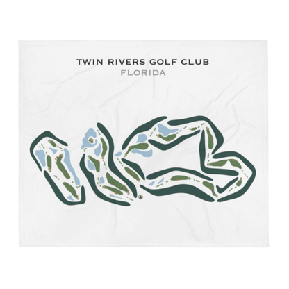 Twin Rivers Golf Club, Florida - Printed Golf Courses