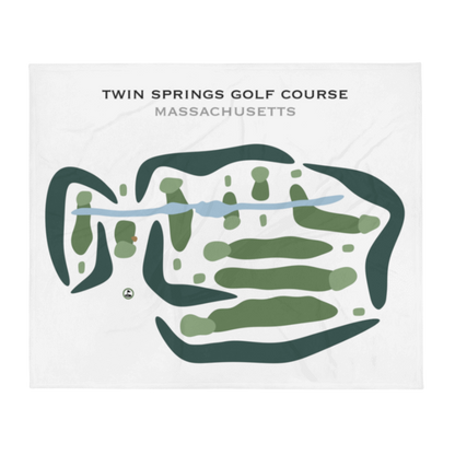 Twin Spring Golf Course, Massachusetts - Printed Golf Courses