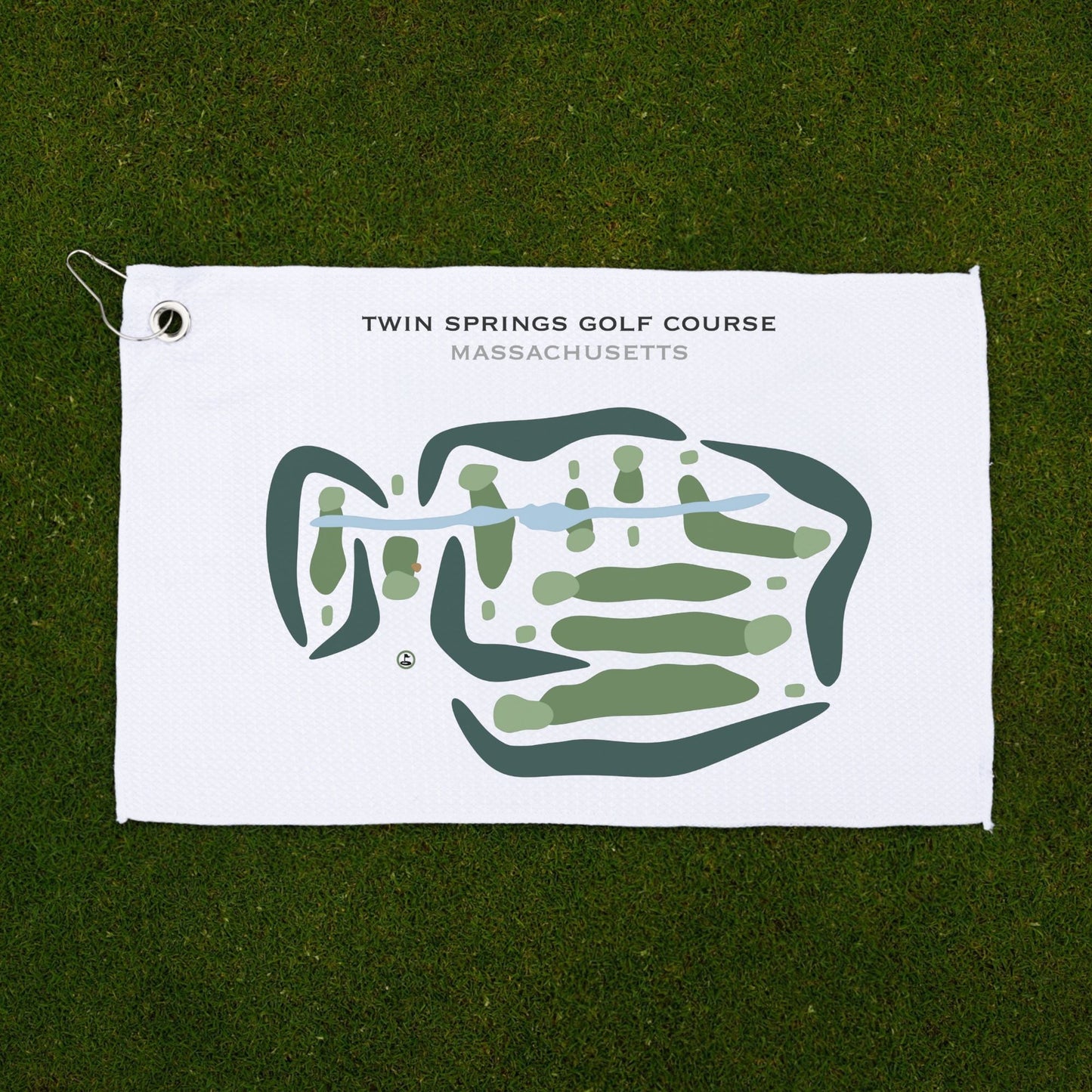 Twin Spring Golf Course, Massachusetts - Printed Golf Courses