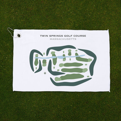 Twin Spring Golf Course, Massachusetts - Printed Golf Courses