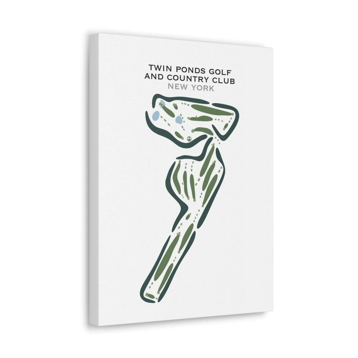 Twin Ponds Golf & Country Club, New York - Printed Golf Courses