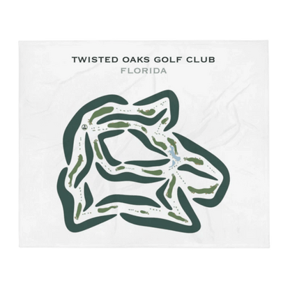 Twisted Oaks Golf Club, Florida - Printed Golf Courses