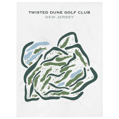 Twisted Dune Golf Club, New Jersey - Printed Golf Courses