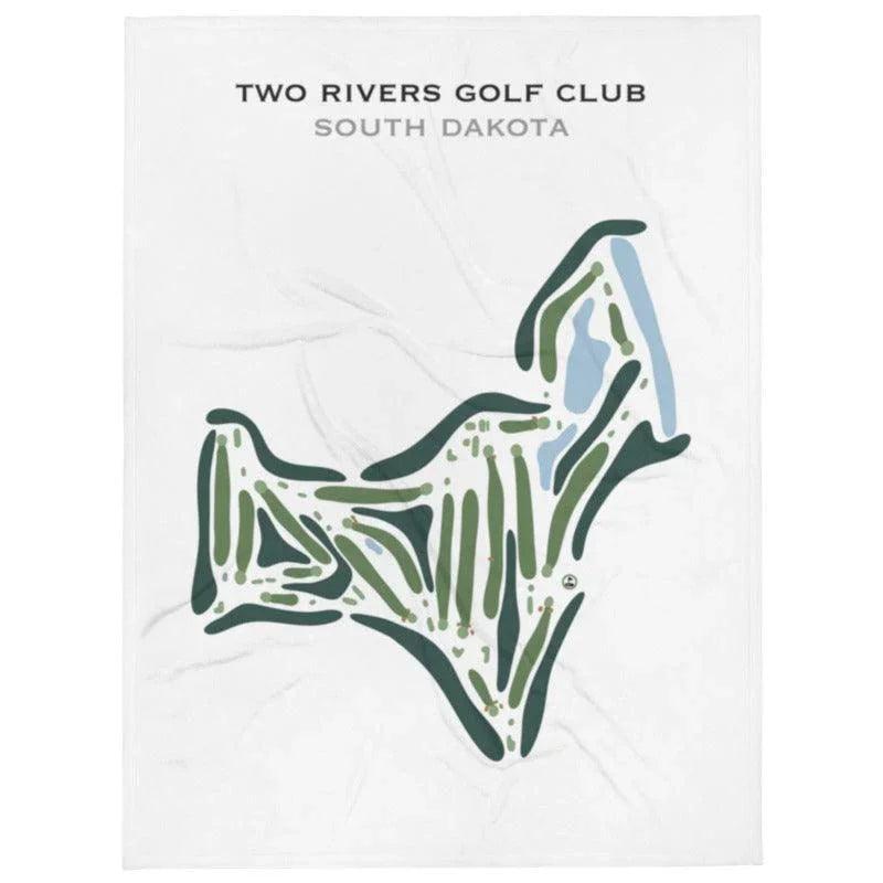 Two Rivers Golf Club, South Dakota - Printed Golf Course