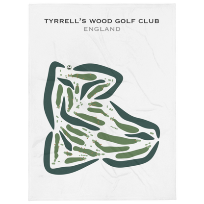 Tyrrell's Wood Golf Club, England - Printed Golf Courses