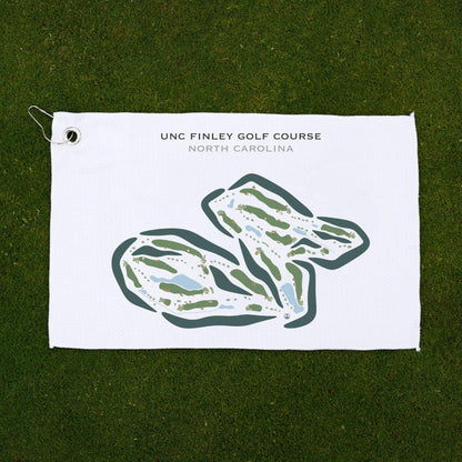 UNC Finley Golf Course, North Carolina - Printed Golf Course