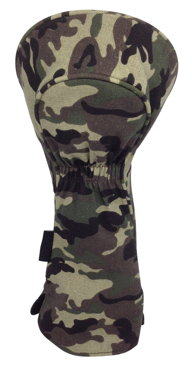 Camo Embroidered Driver Headcover by ReadyGOLF - Fishing