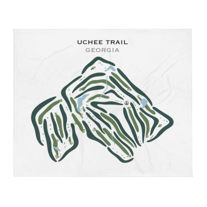 Uchee Trail Country Club, Georgia - Printed Golf Courses