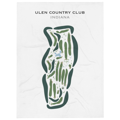 Ulen Country Club, Indiana - Printed Golf Courses