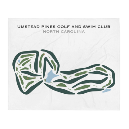 Umstead Pines Golf and Swim Club, North Carolina - Printed Golf Courses