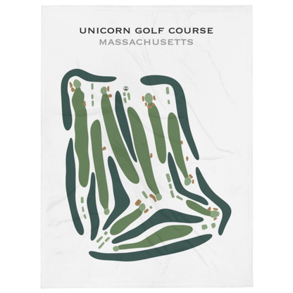 Unicorn Golf Course, Massachusetts - Printed Golf Course