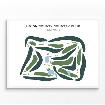Union County Country Club, Illinois - Printed Golf Courses