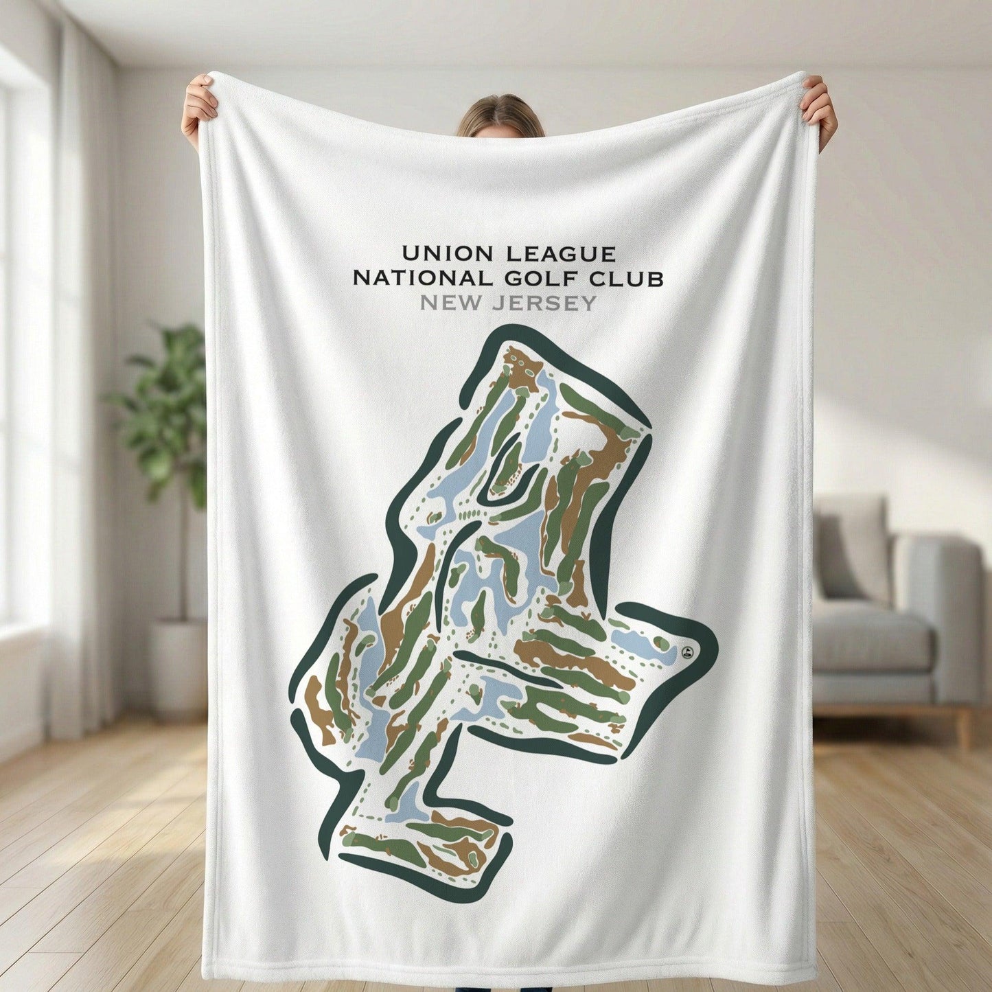 Union League National Golf Club, New Jersey - Printed Golf Courses