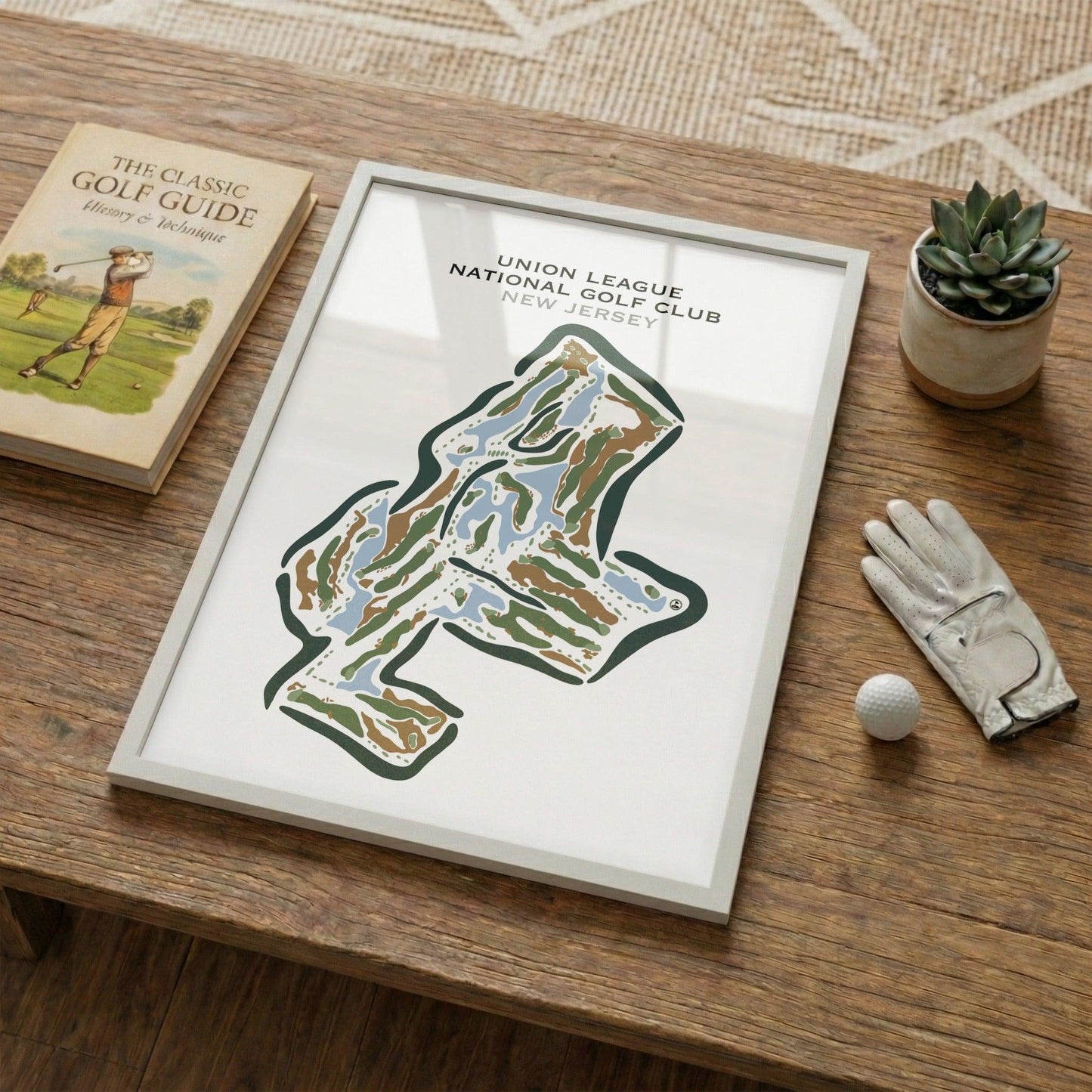 Union League National Golf Club, New Jersey - Printed Golf Courses