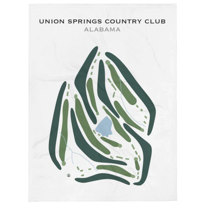 Union Springs Country Club, Alabama - Printed Golf Courses