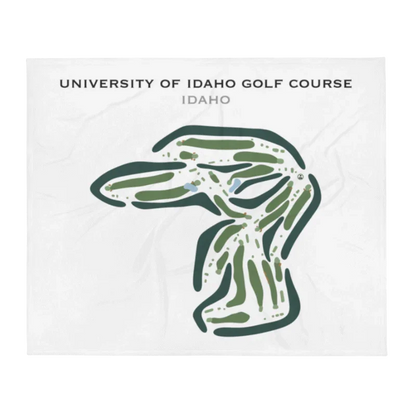 University of Idaho Golf Course, Idaho - Printed Golf Courses
