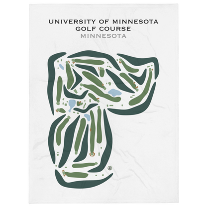 University of Minnesota Golf Course, Minnesota - Printed Golf Courses