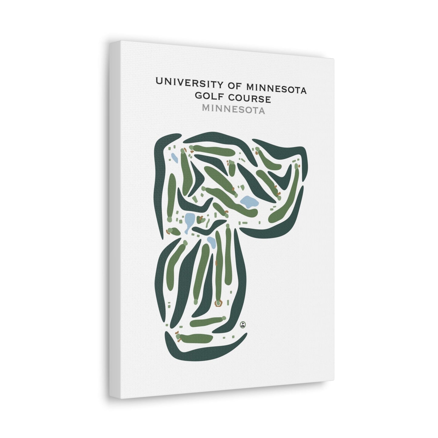 University of Minnesota Golf Course, Minnesota - Printed Golf Courses