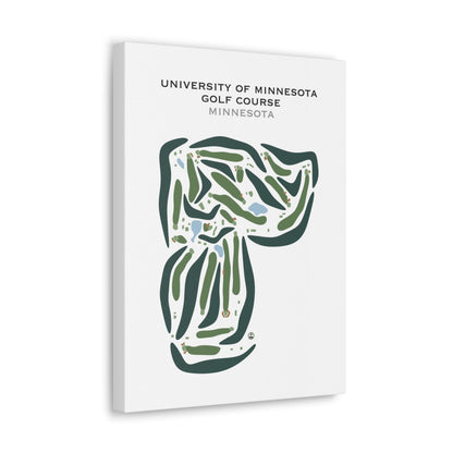 University of Minnesota Golf Course, Minnesota - Printed Golf Courses
