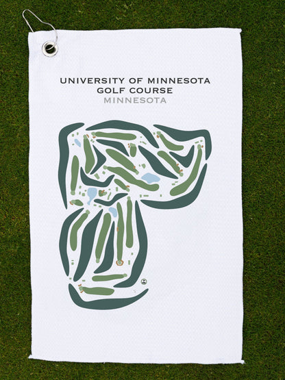 University of Minnesota Golf Course, Minnesota - Printed Golf Courses