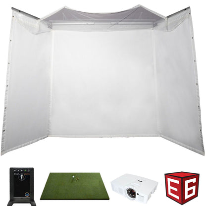 ES Tour Retractable Golf Simulator Package