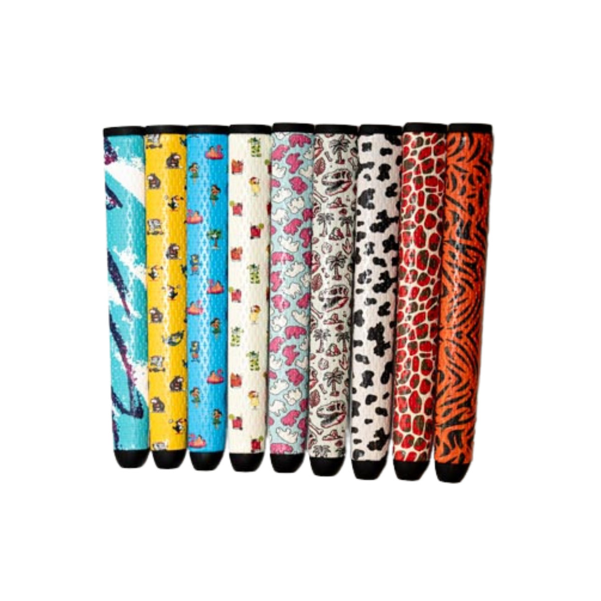 Fossil Fairways Putter Grip | Midsize | Premium PU Material | Stable Feel | Golf | T-Rex Dinosaur