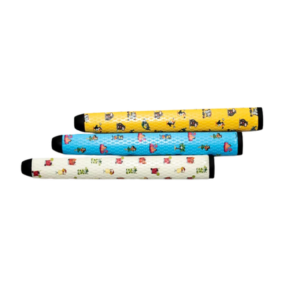 Beach Party Putter Grip | Midsize | Premium PU Material | Stable Feel | Golf | Palm Hula Parrot